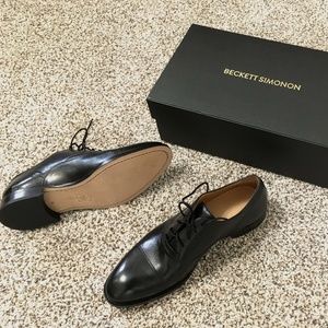 Mens Beckett and Simonon Cap Toe Dress Shoes 9.5 M